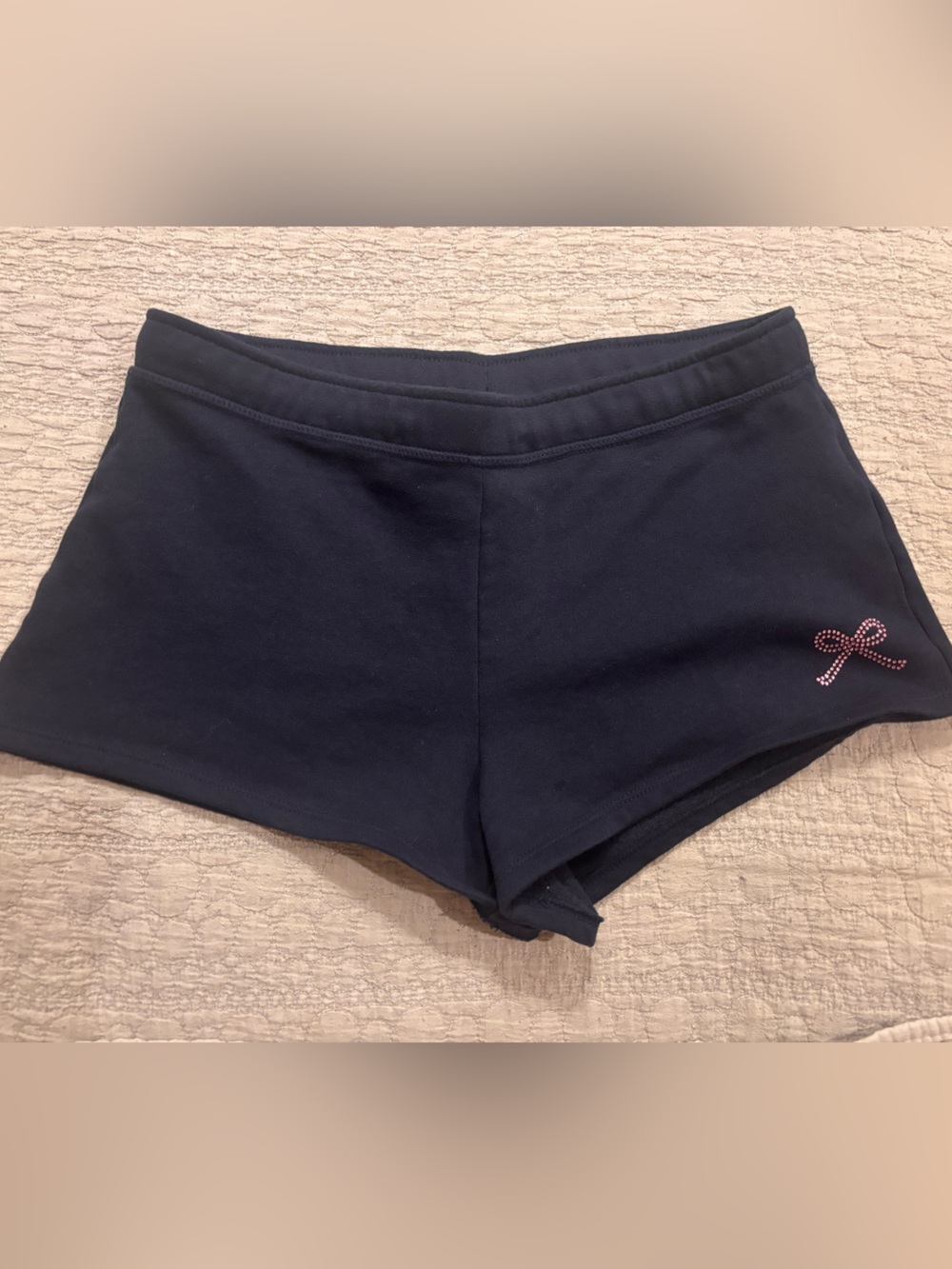 Hollister size small sweat Shorts with Bow Detail